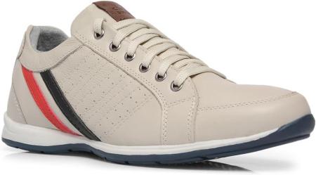 Tênis Masculino Couro Legítimo Casual Urban 5690